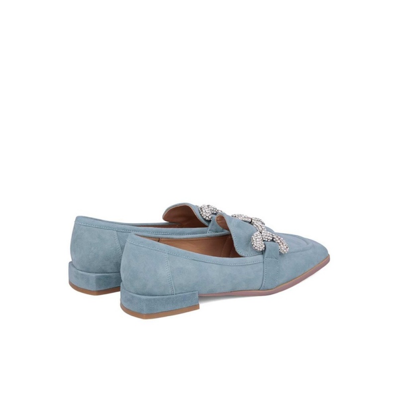 Mocassin Alma En Pena Ornament Bleu Femme | DAX-91624588